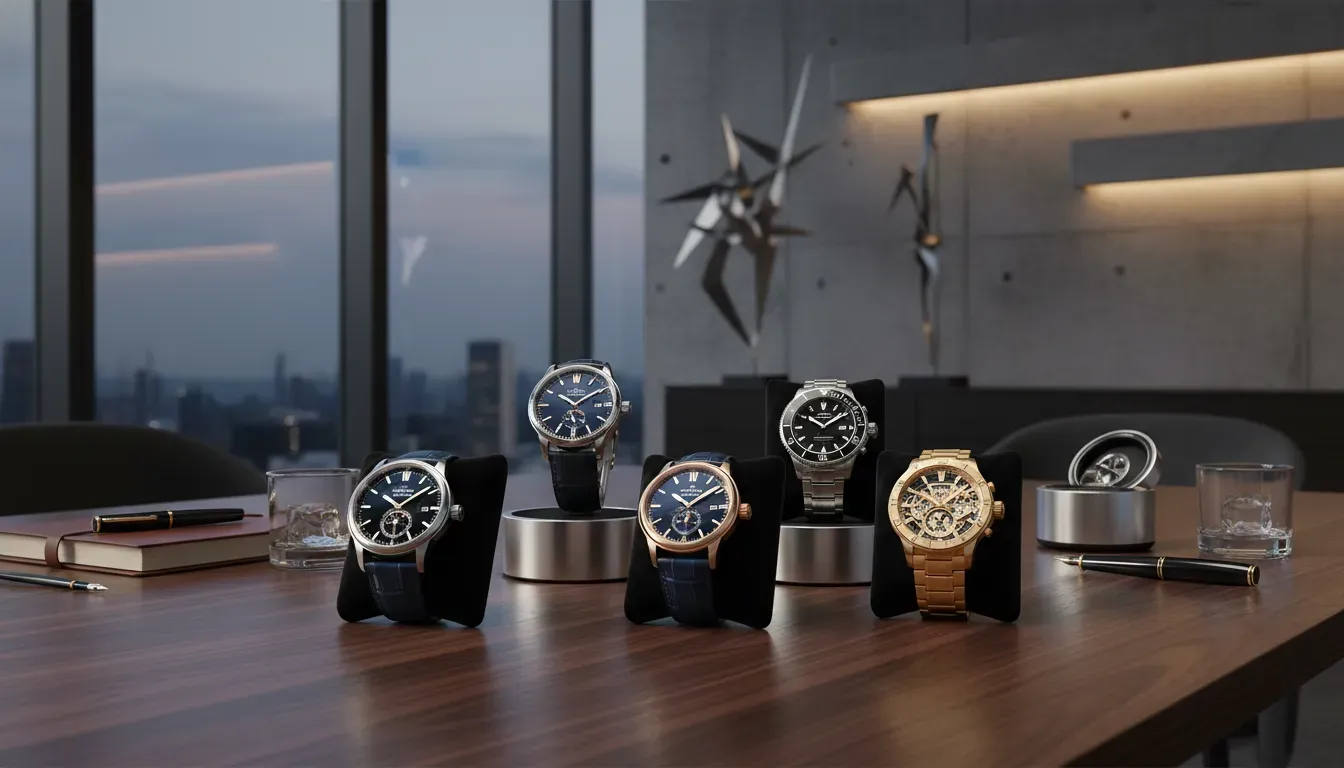 Detailed description of luxury watches for men context